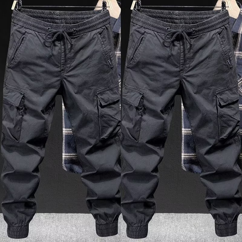M-5XL Tactical Pants Fashion Multiple Pocket Plus Size Kargo Cargo Pants Men Seluar Kerja Kargo Cargo Lelaki