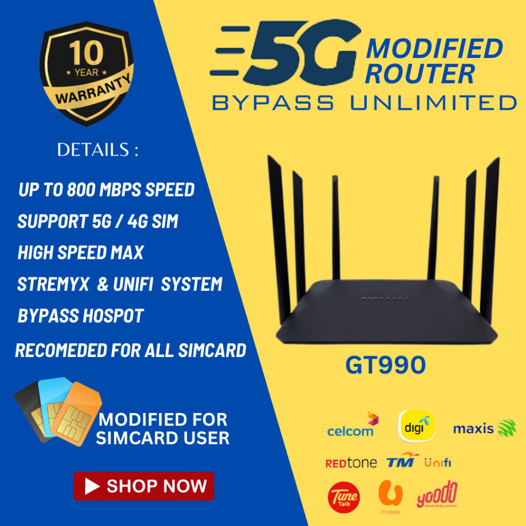 [NEW] Modee Turbo GT990+ Modified 4G LTE CPE Router Modem Unlocked Unlimited Hotspot Wifi Unlimited WifiHigh Quality