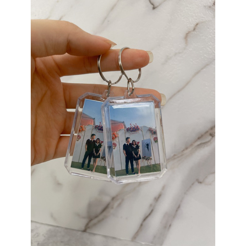 BBBBBB photo printed key chain