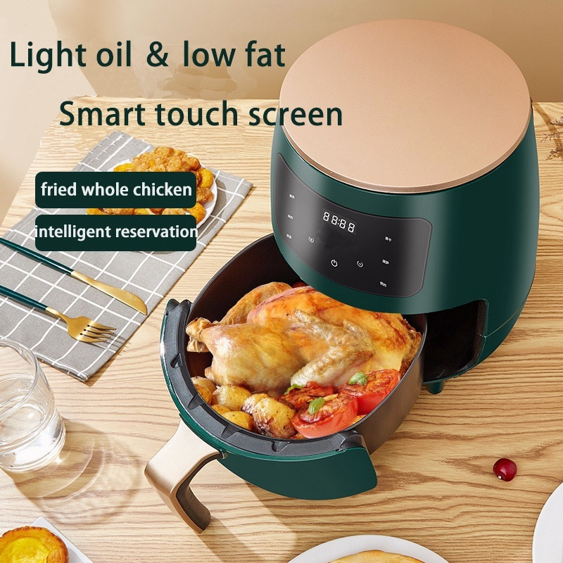 Air Fryer 6L 2400W Large Capacity Oil-Free Air Fryer Oven Intelligent Multi function LED digital touch screen airfrayer