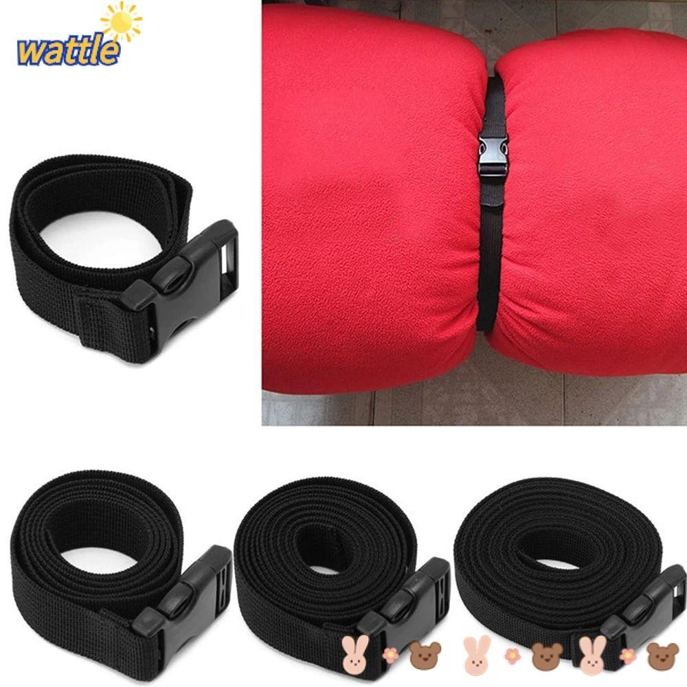 WATTLE Camping Tool Nylon Travel Tied Luggage Tie Strap Release Buckle Cargo Tie Travel Tied Kits Cam Buckle Durable Outdoor Tighten Belt Strap