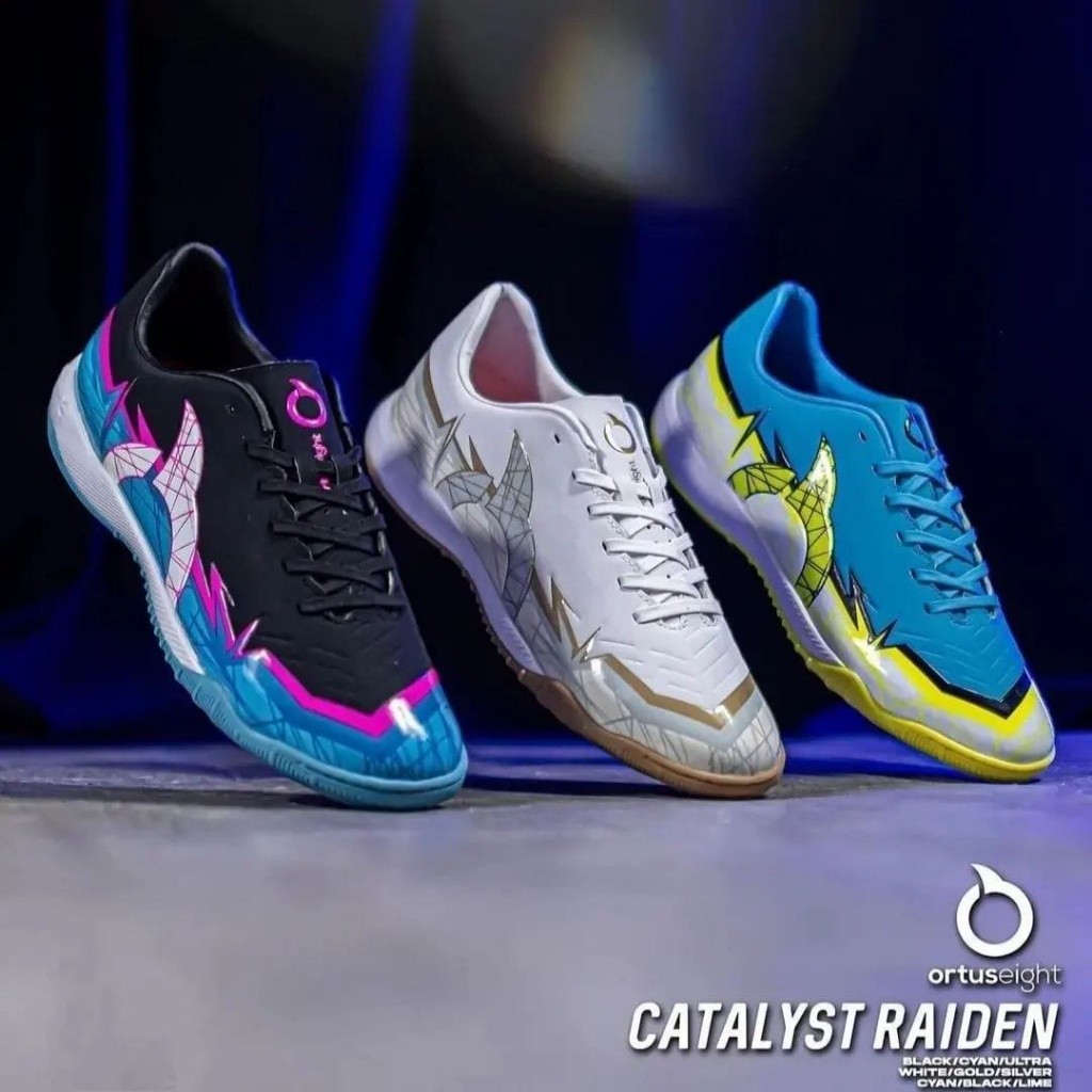 Sepatu Futsal Ortuseight Catalyst Raiden Cod Sepatu Bola Ortus Raiden Original Brand Best Seller Termurah -x1