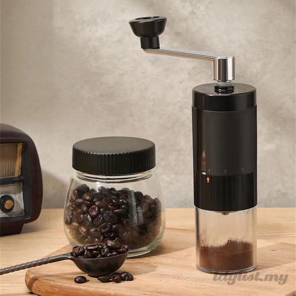 ღ Hand Shake Coffee Grinder Household Portable 304 Stainless Steel Coffee Grinder Grinder Hand Shake Coffee Machine