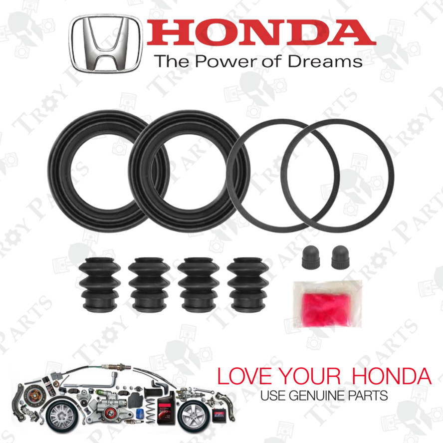 (57mm) Original Honda (Front) Disc Brake Caliper Repair Kit (Full / Half) 01463-PR4-000 Honda CRV CR