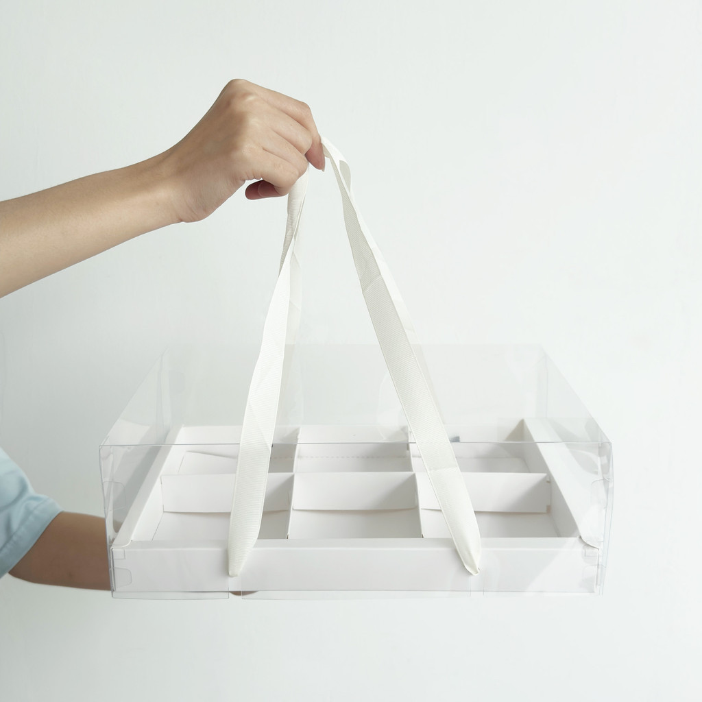 SHIOK 4/6 GRID PVC DIY Box White | Kotak DIY PVC Putih 4/6 Petak BX2106