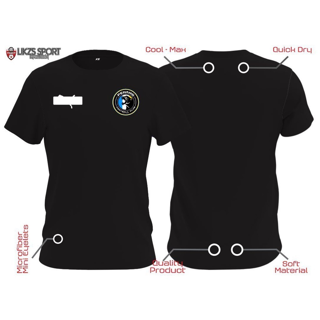 Myra Sport  Pulau Pinang Fc Pre Match Jersey DX1 Football l Training Player Penang Microfiber Jersi Bola Sepak
