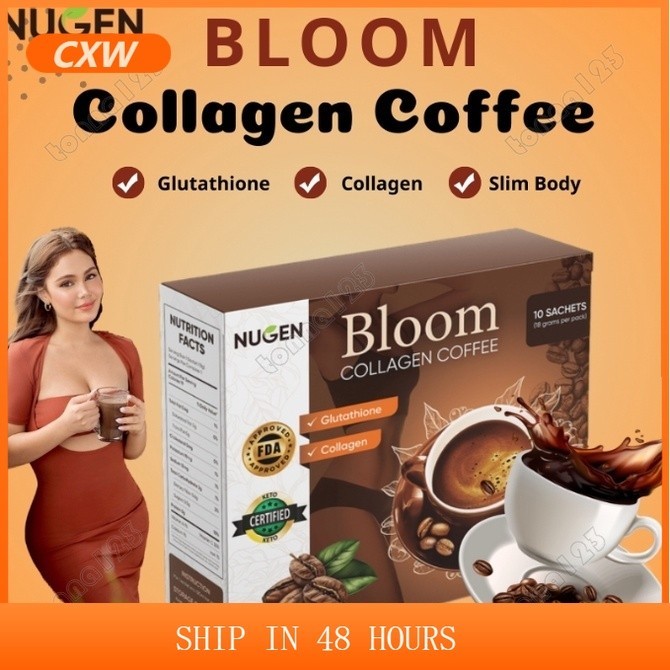 Durable Quality Bloom Glutamine Coffee Collagen COLLAGENCOFFEE White Multi Reliable - Image 2