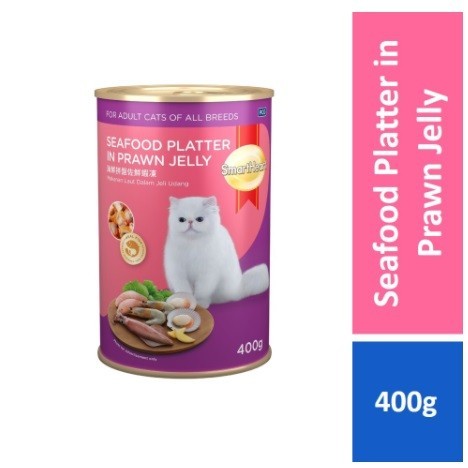 SMARTHEART SEAFOOD PLATTER IN PRAWN JELLY 400G X 24CANS