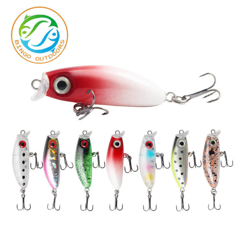 Luyabait, minol, mikroplastik, 4.3cm 3g mulut, mulut kuda, umpan palsu, alat tangkap, produk-produknya.