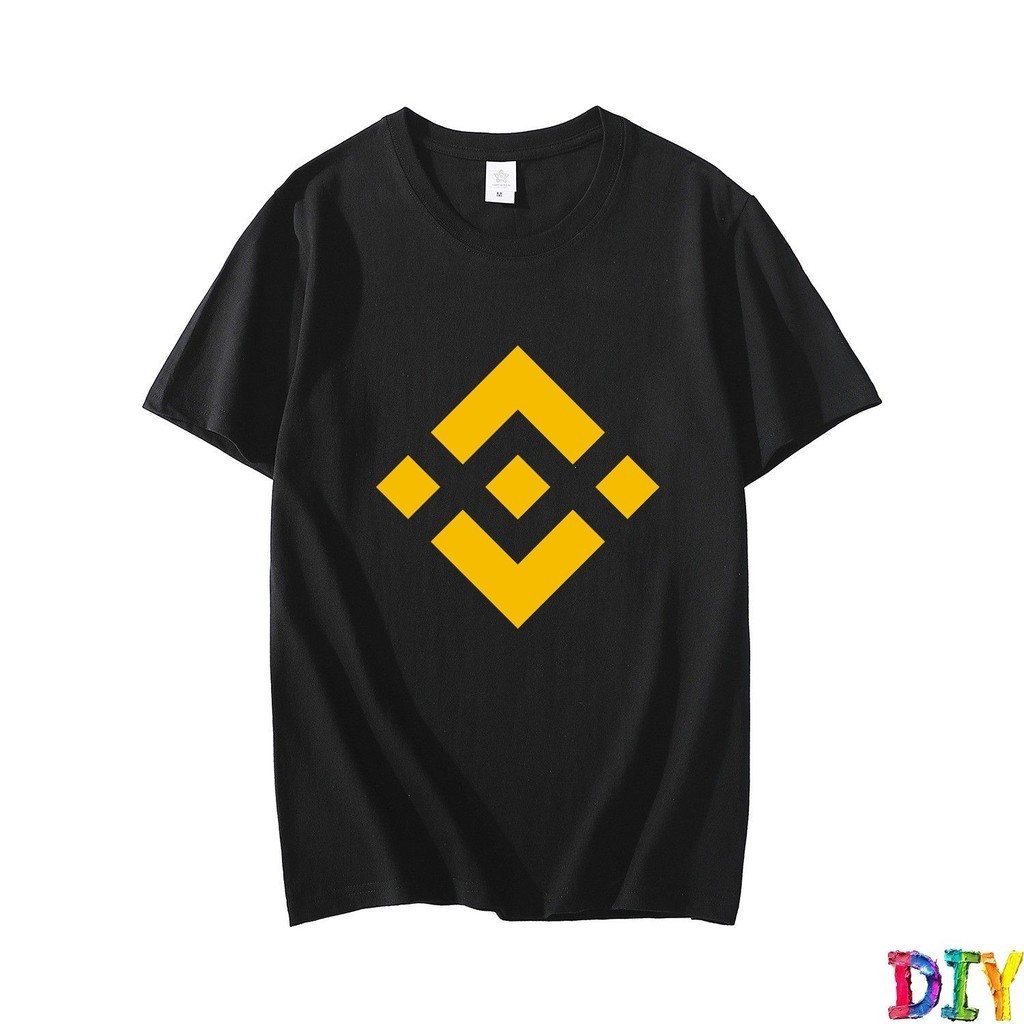 Binance Coin Crypto Miners Bnb Hodl Soft Merch White Sexy Crew Neck Putih Bizarre Slim Fit Lovers Punk Fan Pop