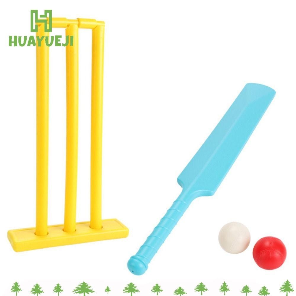 HUAYUEJI Kids Cricket Set Garden Yard Parent-child Interation Sports Equipment Hard Board