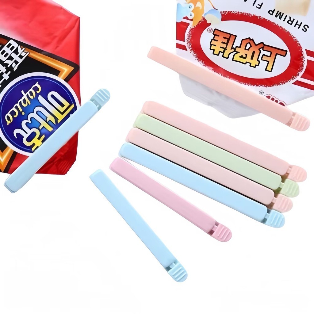 【5P】Food Freshness Sealing Clip Snack Klip Pengedap Kesegaran Makanan 食品保鲜密封夹