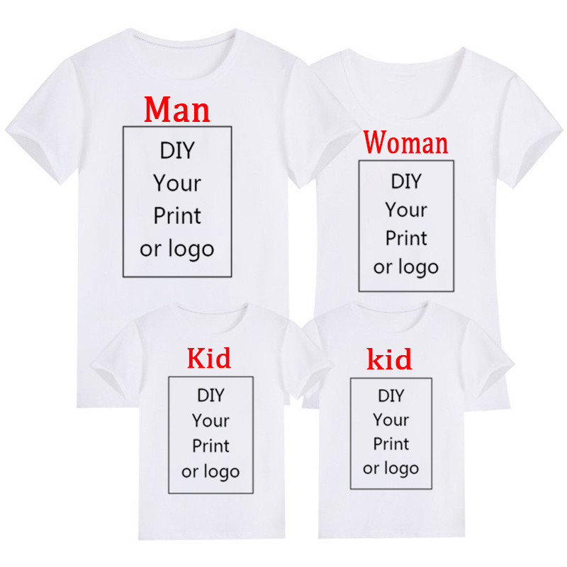 custom Customized DIY Your Like Photo Logo t shirt harajuku tshirt male t-shirt clothing men tee funny hip hop for top
