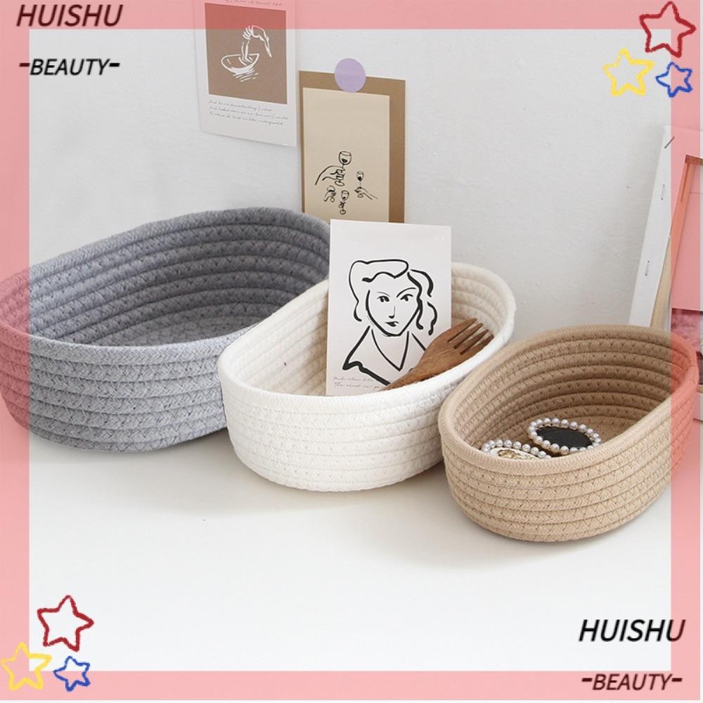 HUISHU Storage Basket Fashion Gift Snack Storage Desktop Sundries