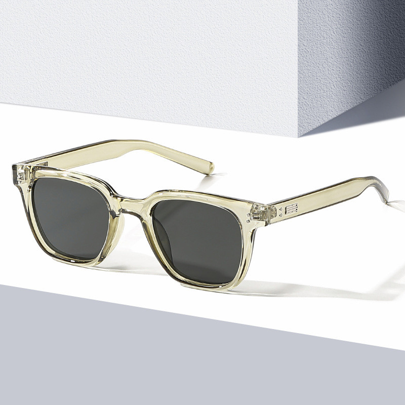 2024 new high-end box sunglasses, fashionable internet celebrity anti blue light glasses