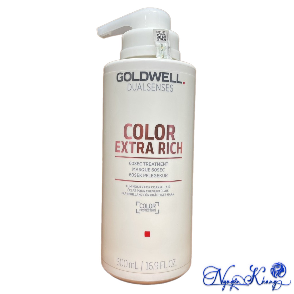 [ CS ] Goldwell Color Extra Rich 60sec Treatment 60sec Treatment 60sec Treatment 500ml