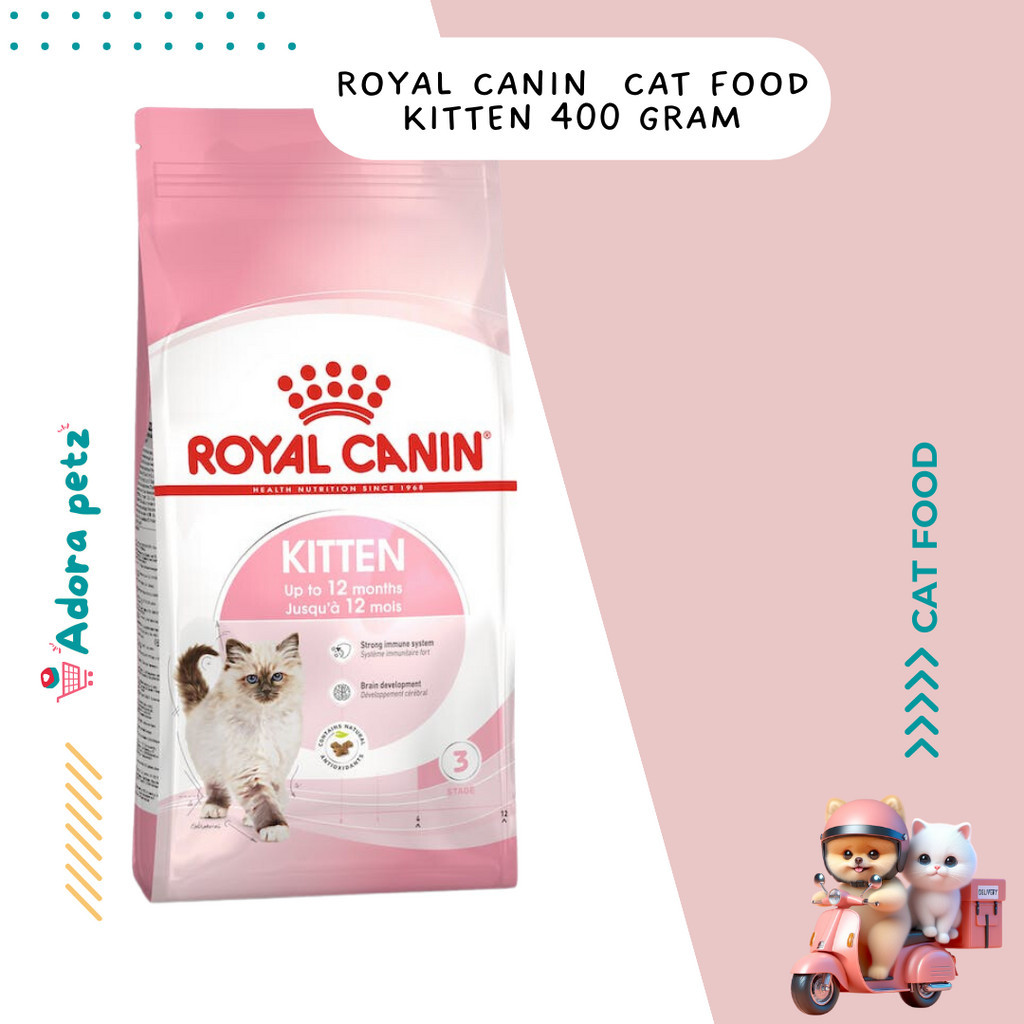Rc CAT FOOD ROYAL CANIN KITTEN 36-400GR (KITTEN FOOD Souvenir [ADORA PETZ ID]