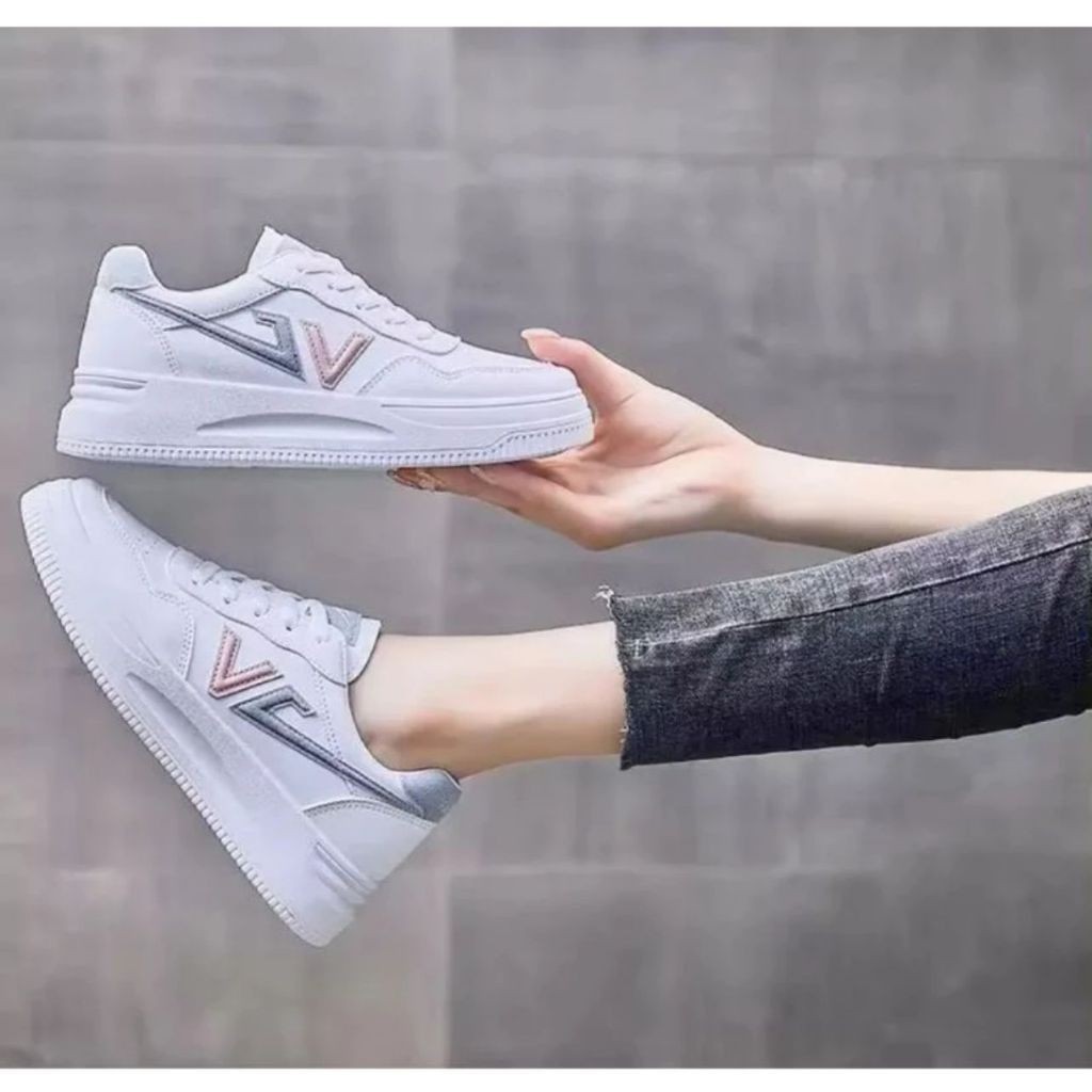 Breathable Sport Sepatu wanita terbaru sneakers kekinian dewasa casual olahraga s Athletic - Image 3