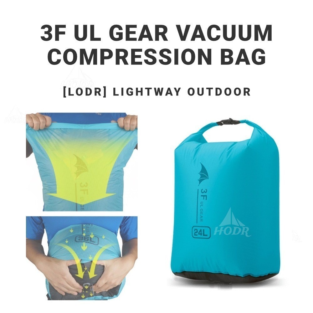 [LODR] 3F UL GEAR Outdoor Dry Bag Vacuum Compression Bag Waterproof Drifting River Upstream Travel Convenient Clothing Storage