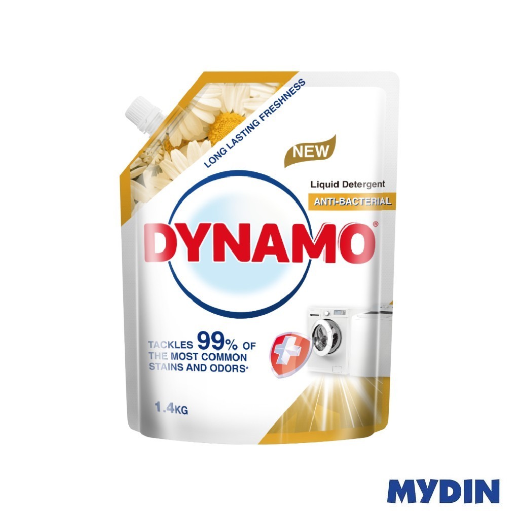 Dynamo Detergent Liquid Anti Bacteria (1.4kg)