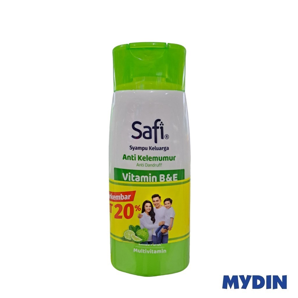 Safi Shampoo Anti Dandruff with Lime & Lemongrass (360g) [Twin Pack]