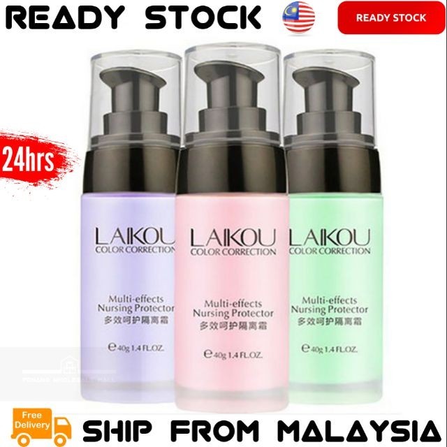 LAIKOU Original Makeup Primer Whitening Concealer Foundation Waterproof Moisturizer