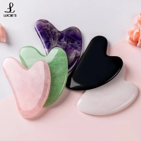 【Malaysia Stock】Gua Sha Beauty Board Body Face Scraping Tools Facial Skin Health Massage Care Daily Use Lucie1