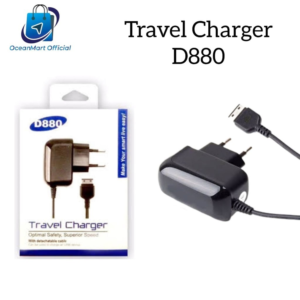 Charger Samsung D880 TC OC Old Type Casan HP Folding Cellphone Accessories HP OCEANMART OCEAN MART Wholesale