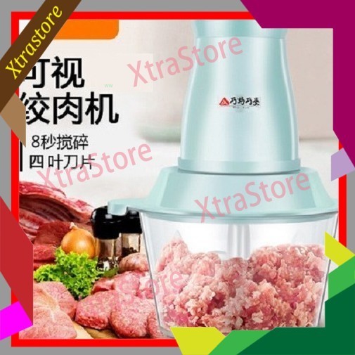 🔥New🔥 3L Electric Meat Grinder PP / ABS Body Multi-function Meat Slicer Blender