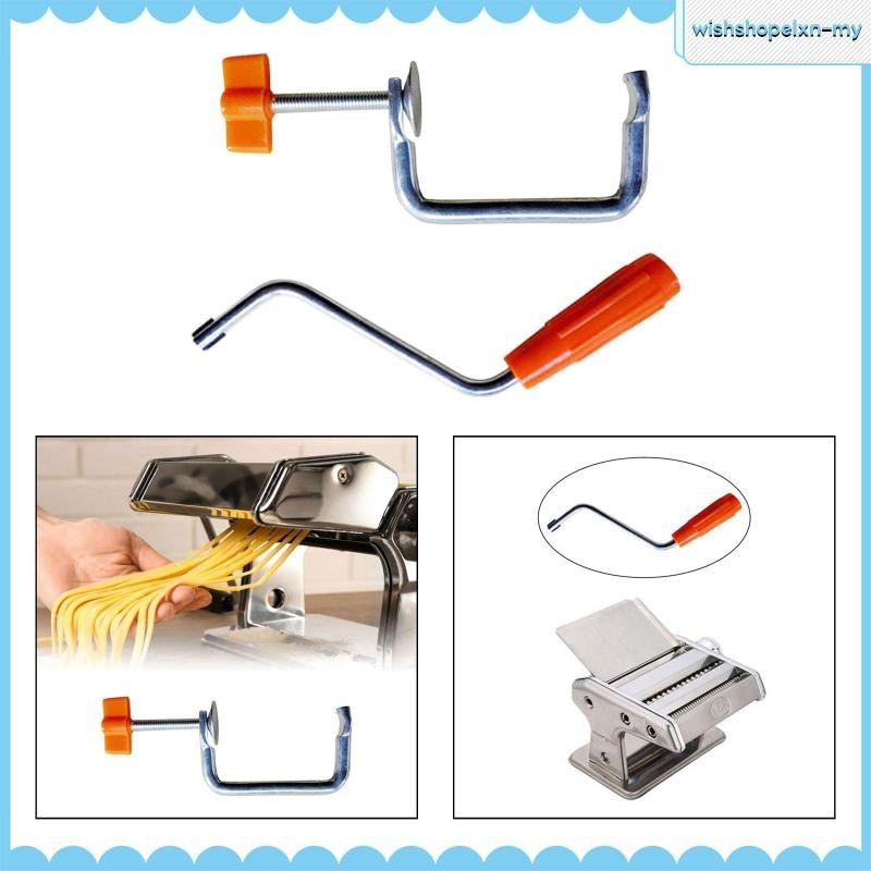 [WishshopelxnMY] Fixing Clamp Practical Noodle Maker Manual Spaghetti Maker Crank Tool