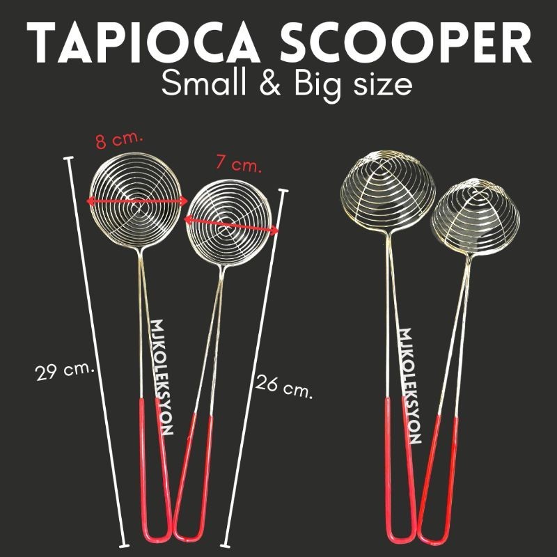 Tapioca spoon Pearl 29cm Scooper/Milk Tea Filter Scooper/Boba Sinker Spoon Strainer