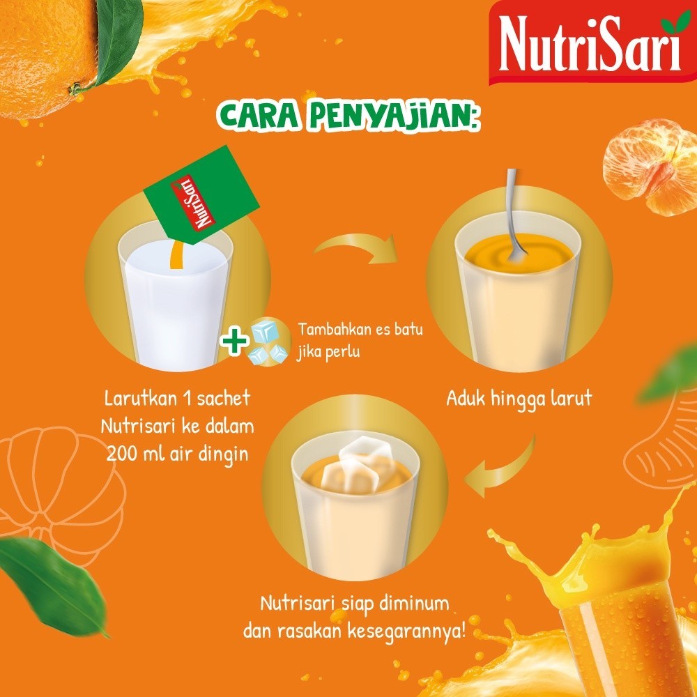 Have Multi Nutrisari Es Cincau 10 Sachets Drink Vitamin C & D Reliable - Image 5