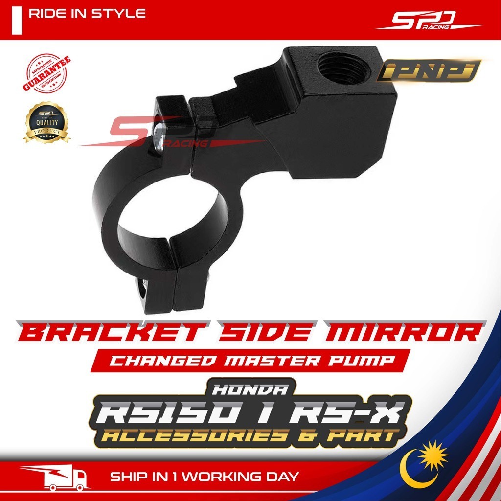 RS RSX Bracket Side Mirror I Changed Master Pump PNP For RS 150 RS-X HONDA