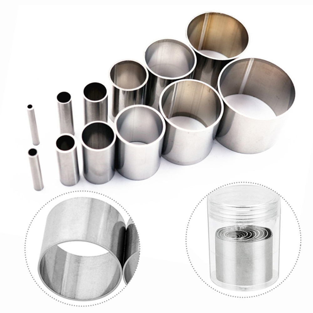 7/8/12Pcs/Hole Hollow Punch Cutter Set Indentation Round Circle Shape Ceramics Dotting Mold for Polymer Clay Pottery Handmade Craft Tools