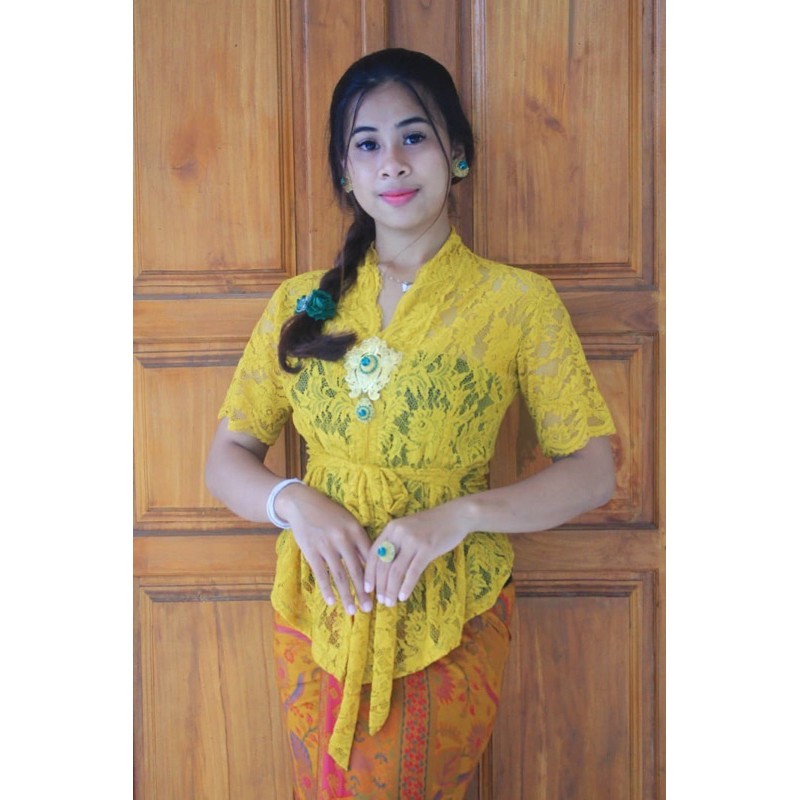 Javanese Blouse Sofia Rope | Bali Javanese Blouse | Pregnant Kebaya | Brocade Kebaya | Sofia Javanese Blouse