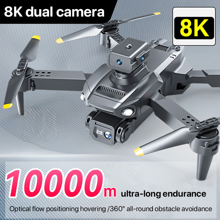 【Big Sale】Smart 8k HD Professional Aerial Photography Drone Intelligent Obstacle Avoidance 1000 Meters Range Portable Handheld Remote Control Drone Camera Upgraded High-Tech Anti-Shake Super Long Standby