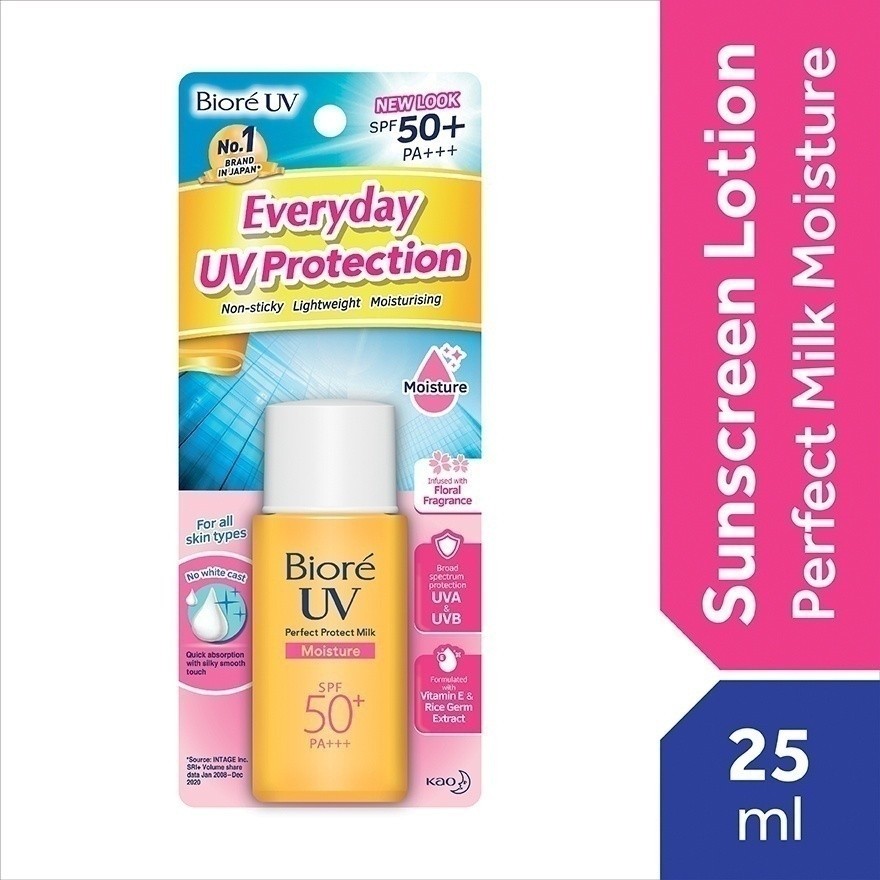 Biore UV Perfect Milk Moisture SPF 50+ Sunscreen (25ml)