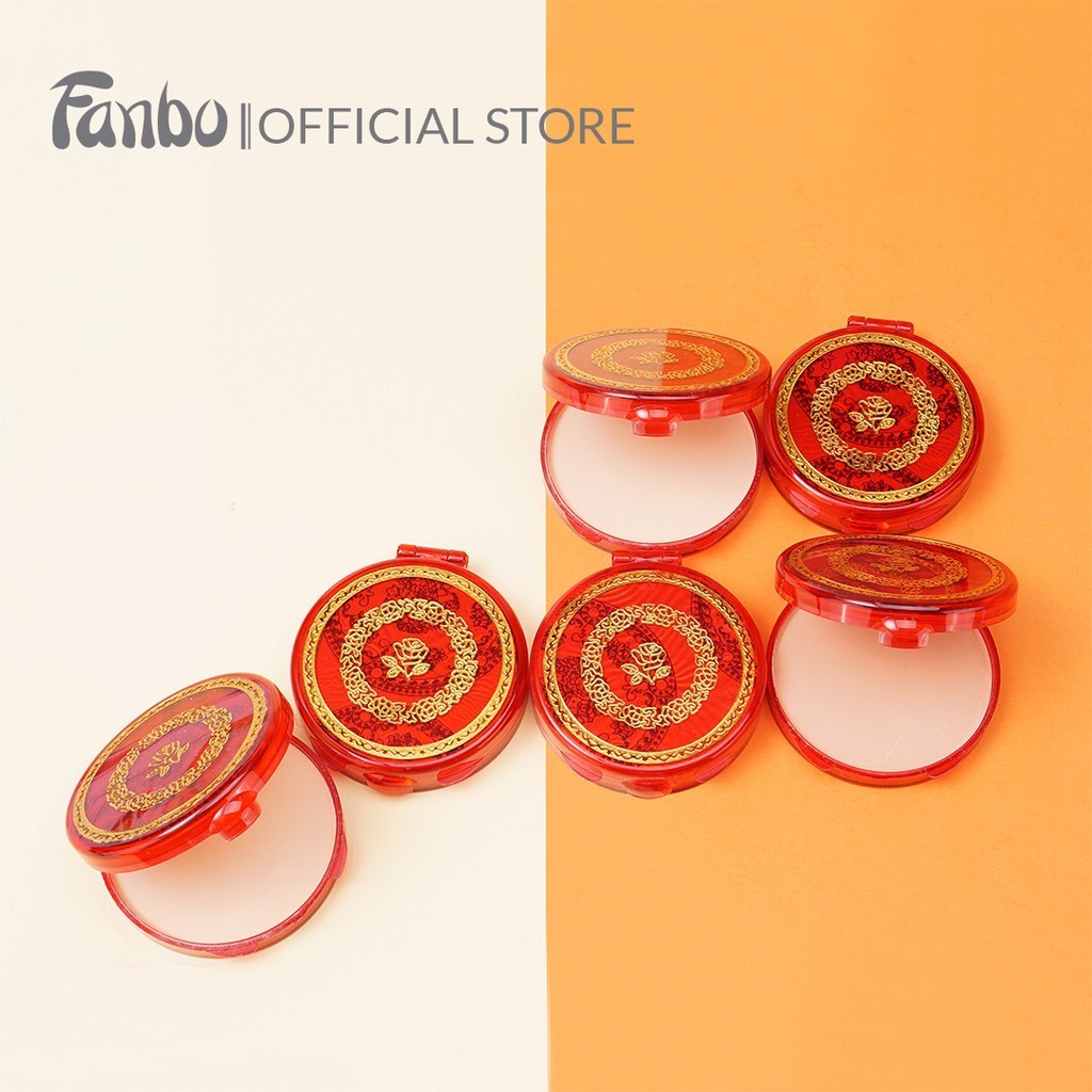 FANBO Rose 68 Pancakes | Compact Powder | Loose Powder | Oil Control Powder | Bedak Compact