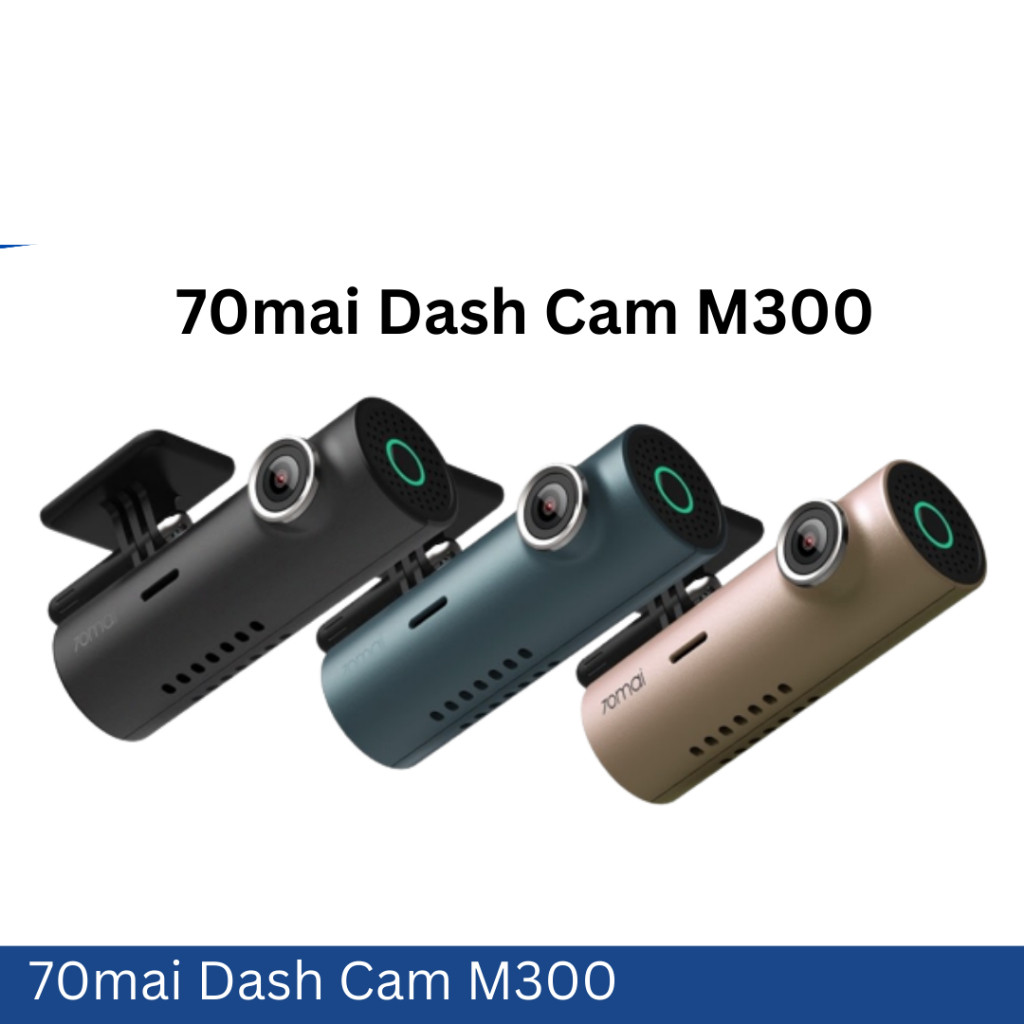 【Ready Stock】70mai M300 Car Recorder Dash Cam 1296P 140 FOV WDR App Control Parking Mode