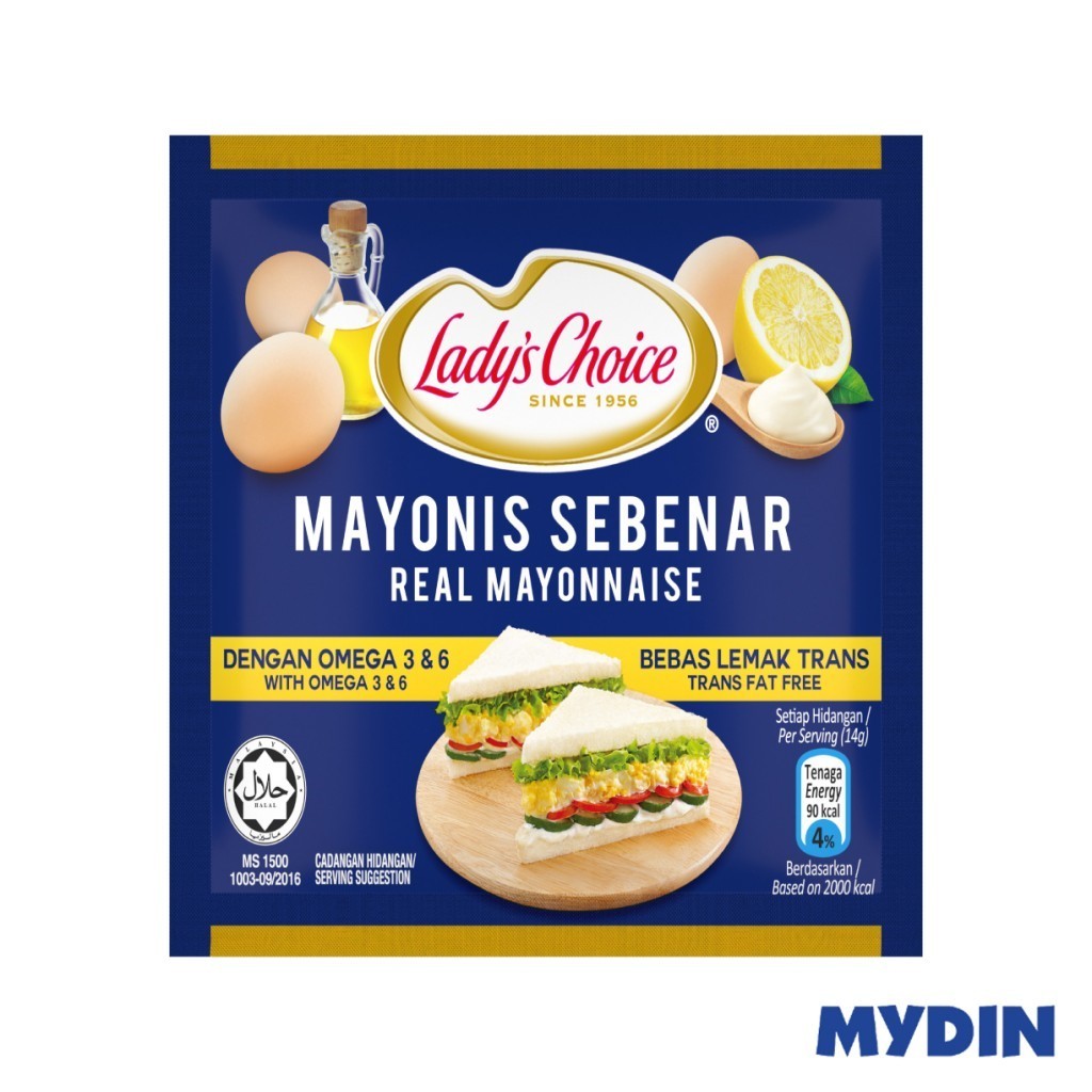 Lady's Choice Real Mayonnaise Sachet (40ml)