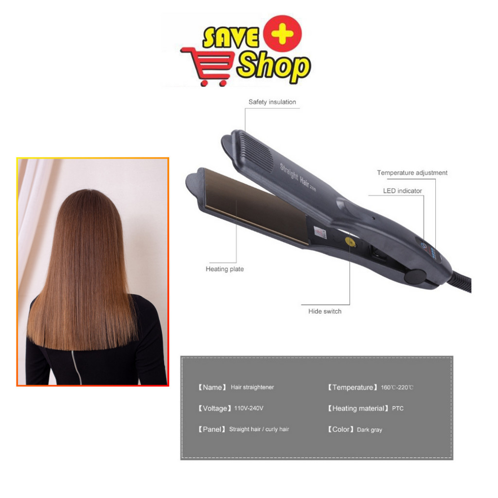 Hair Iron Flat 288 Quick Straight Automatic Sense Control System Hair Styling Beauty Salon