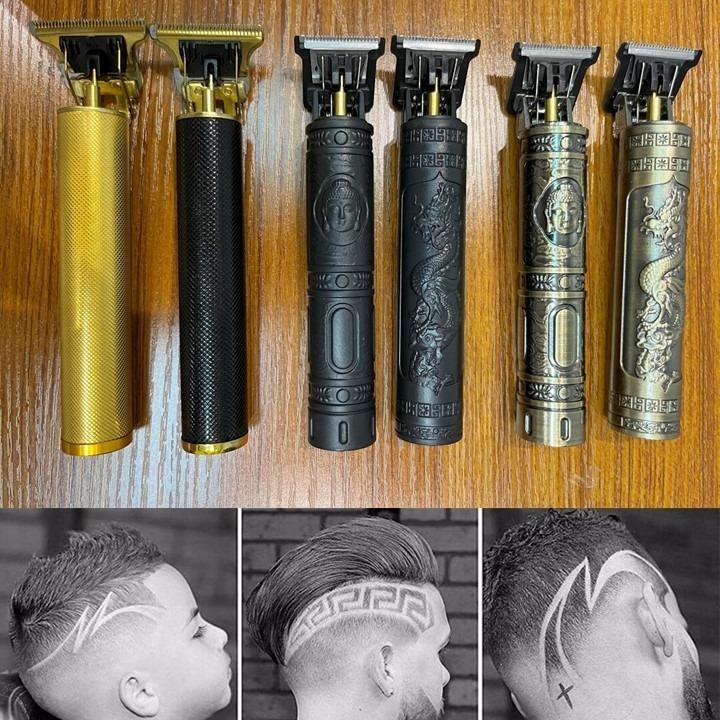 FAST SHIPPING Electric Hair Trimmer Clipper Cordless USB Rechargeable Mustache Shaver Haircut Machine Mesin Rambut