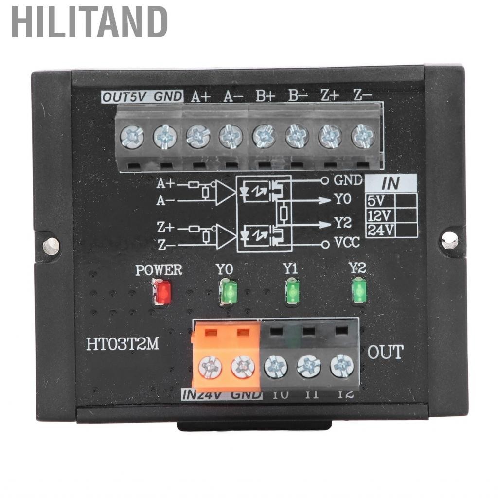 Hilitand NPN PNP Converter Module 3 Channel Single Ended Quick Repsonse Signal TTL EIA422 423 Input for Encoder