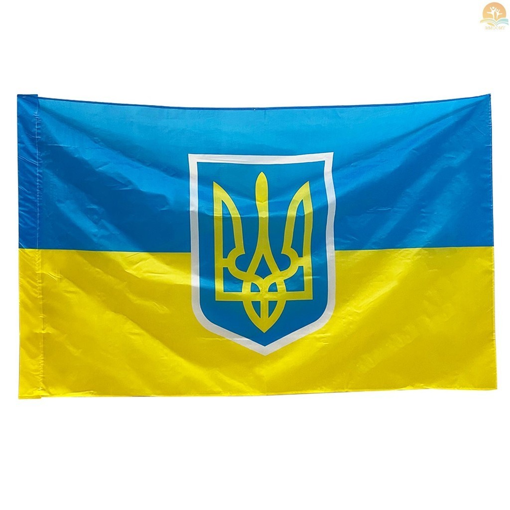 Ukraine Flag Ukrainian Banner National Country Flag 90*150cm/3*5in Outdoor Interior Decoration Vivid Color and Fade Resistant