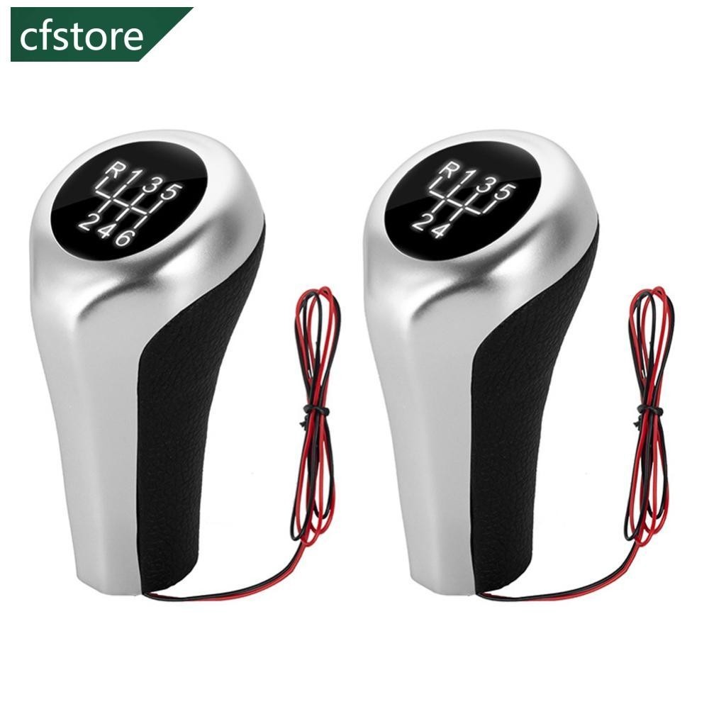 CFSTORE 5/6 Speed Car Gear Shift Knob with LED Backlight Shifter Lever Handle Stick For BMW X1 X3 X5 M5 E39 E60 E61 E46 E82 E87 E90 E91 E92 K6P8