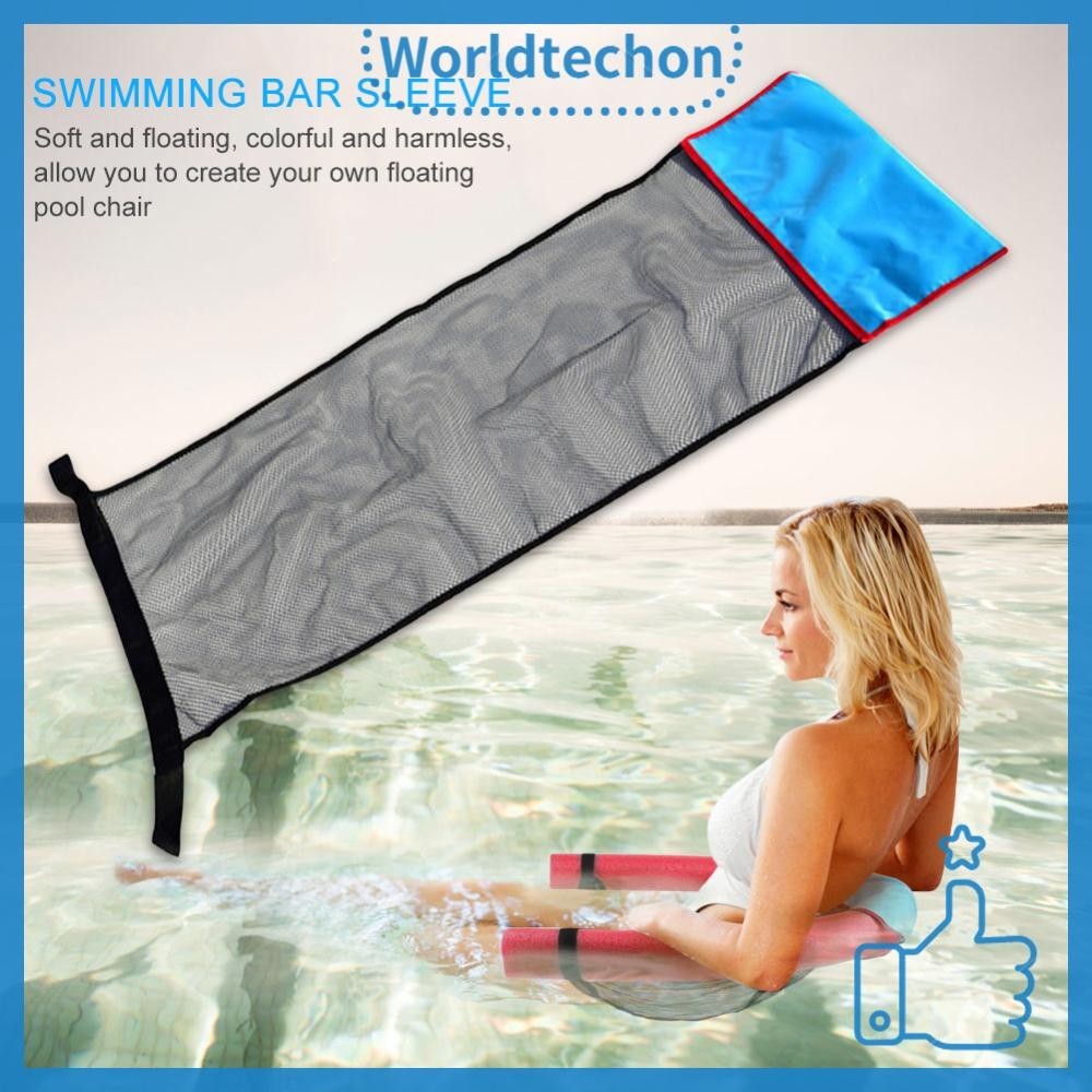 ღ worldtechon ღ Water Hammock Pool Float Chair Swimming Accessories Floating Pool Water Chair for Swimming Pool for Adults Vacation Fun and Rest