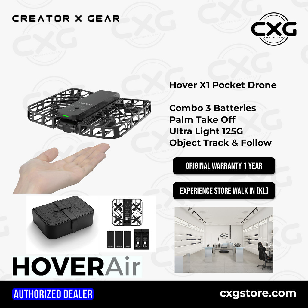 Hover Air X1 Pocket-Sized Self-Flying Drone Camera Foldable