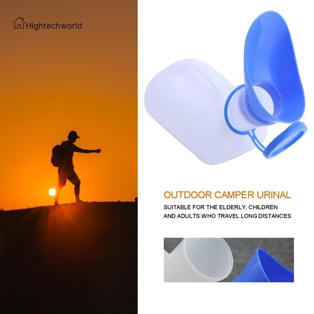 [Hightechworld.my] Plastic Portable Urinal Toilets Rescue Aid Bottle Camping Car Urinal Camping Portable Outdoor Elements for Unisex