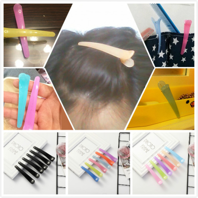 Multi Premium AINNA Fashion Korea Basic Hair Grip Clips Hairdressing Sectioning Cutting Clamps Clip Plastic Salon Sty...