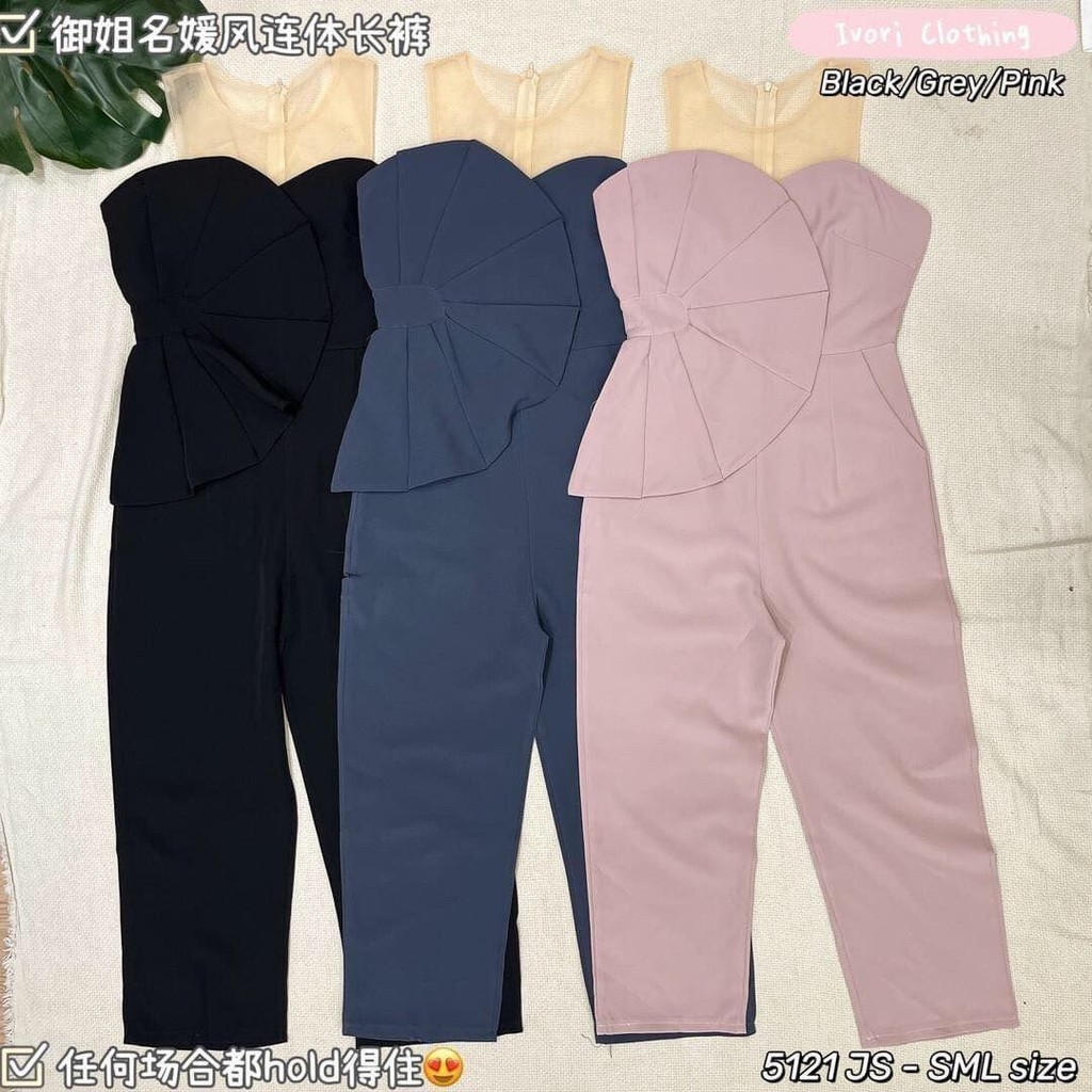 IVORI 5121 連體褲 JUMPSUIT 🔥原价RM95❤️优惠价RM85 lovito